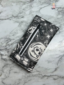 Skull Wallet- For the Love of Pink