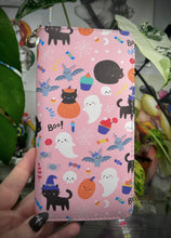Load image into Gallery viewer, Pink Halloween Wallet- NOT HANDMADE