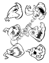 Load image into Gallery viewer, Creepy Coloring 2 Digital Coloring Book