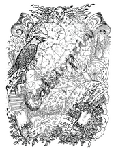 Load image into Gallery viewer, Creepy Coloring 2 Digital Coloring Book
