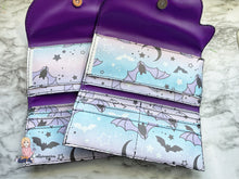 Load image into Gallery viewer, Skull Wallet- Pastel Bats